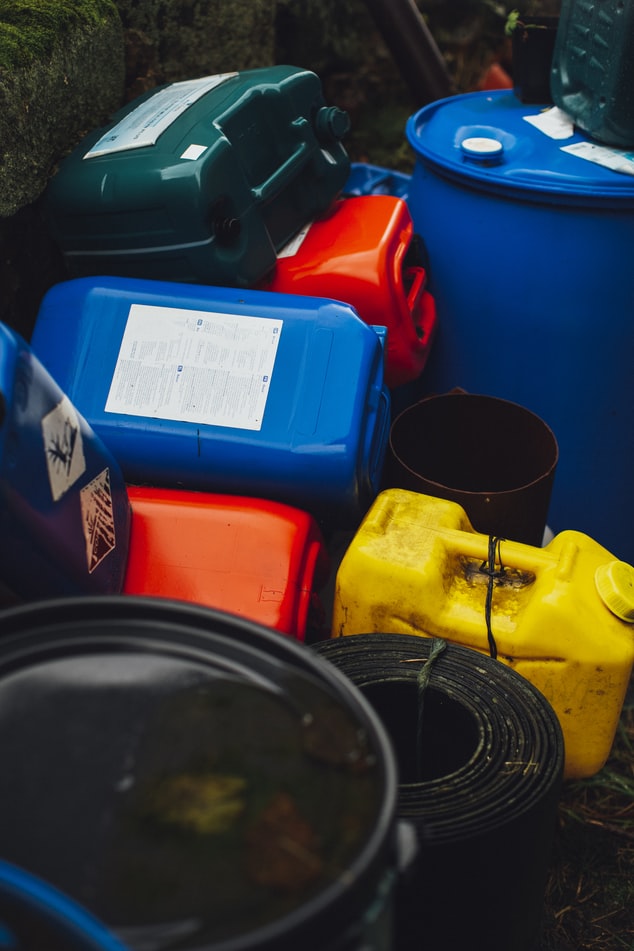 hazardous waste containers